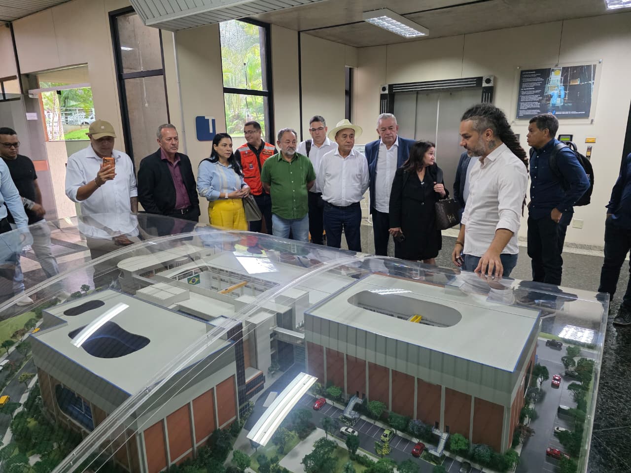 Bocalom participa de visita técnica ao CEMADEN e ao INPE